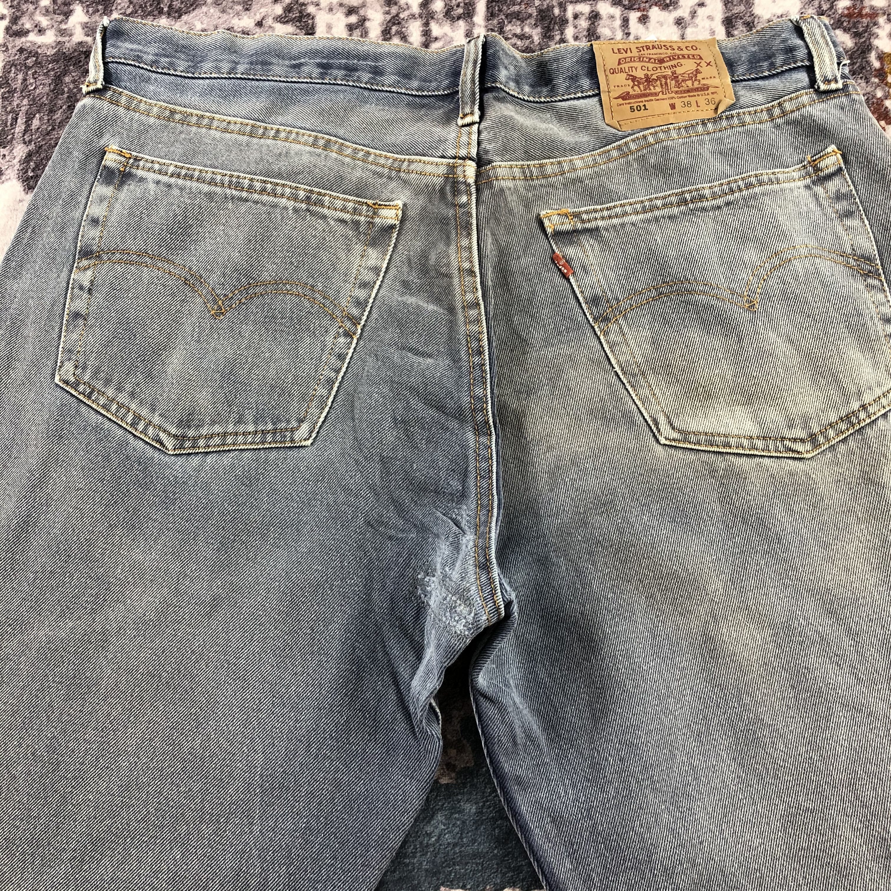 Levi's Vintage 90s Levis 501 Jeans-JM3066 Size US 37 - 5 Thumbnail