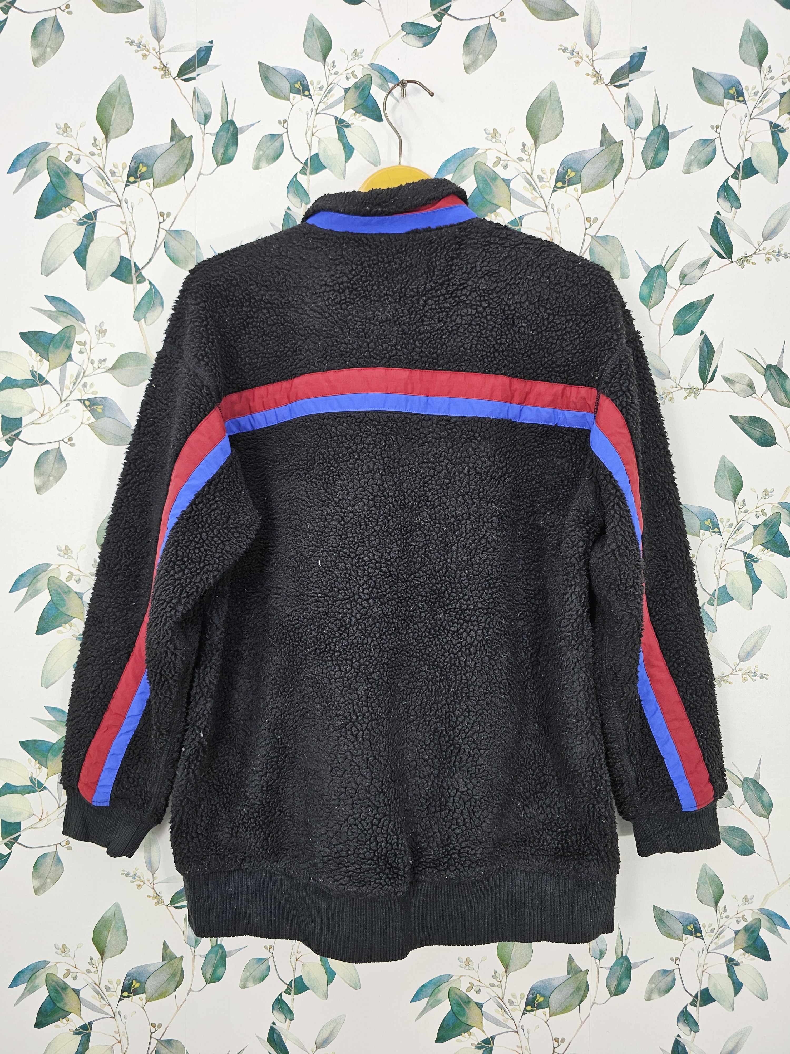 Japanese Brand Japanese Brand X-GIRL Usa Fleece Sherpa Jacket J0121 Size US M / EU 48-50 / 2 - 2 Thumbnail