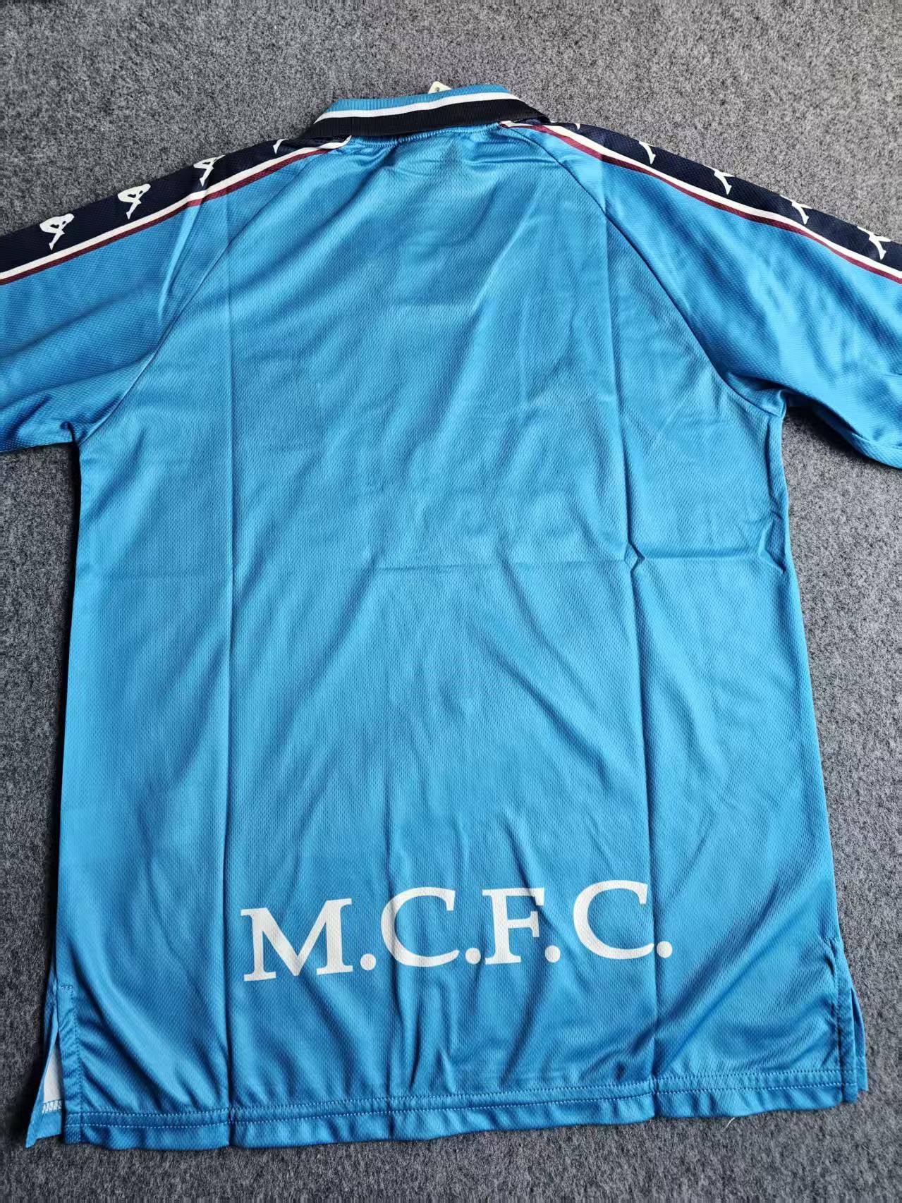 Other 1997 99 Manchester City Jersey Home Small Size US S / EU 44-46 / 1 - 2 Thumbnail