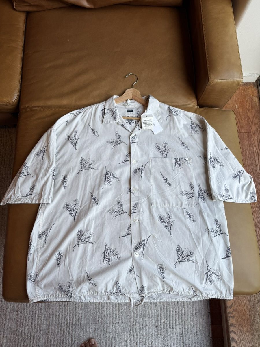 Nanamica $450 NANAMICA ECRU CAMP WIND JAPAN SHIRT XL Size US XL / EU 56 / 4 - 7 Thumbnail