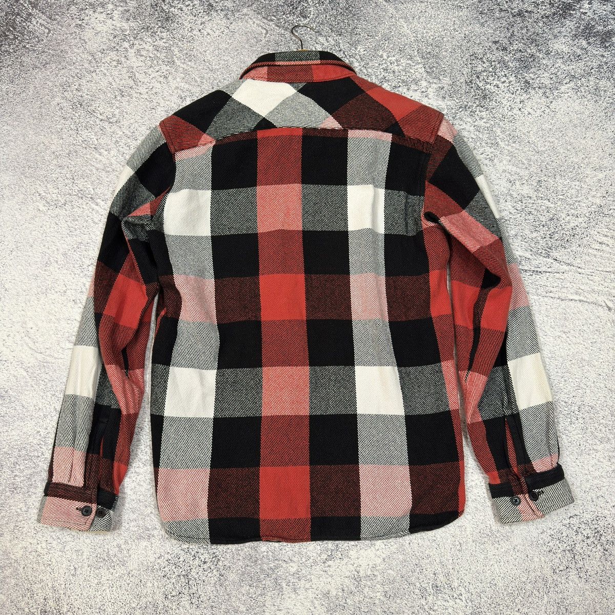Stussy × Vintage Stussy Vintage Mens Flannel Overshirt L size Size US L / EU 52-54 / 3 - 7 Thumbnail