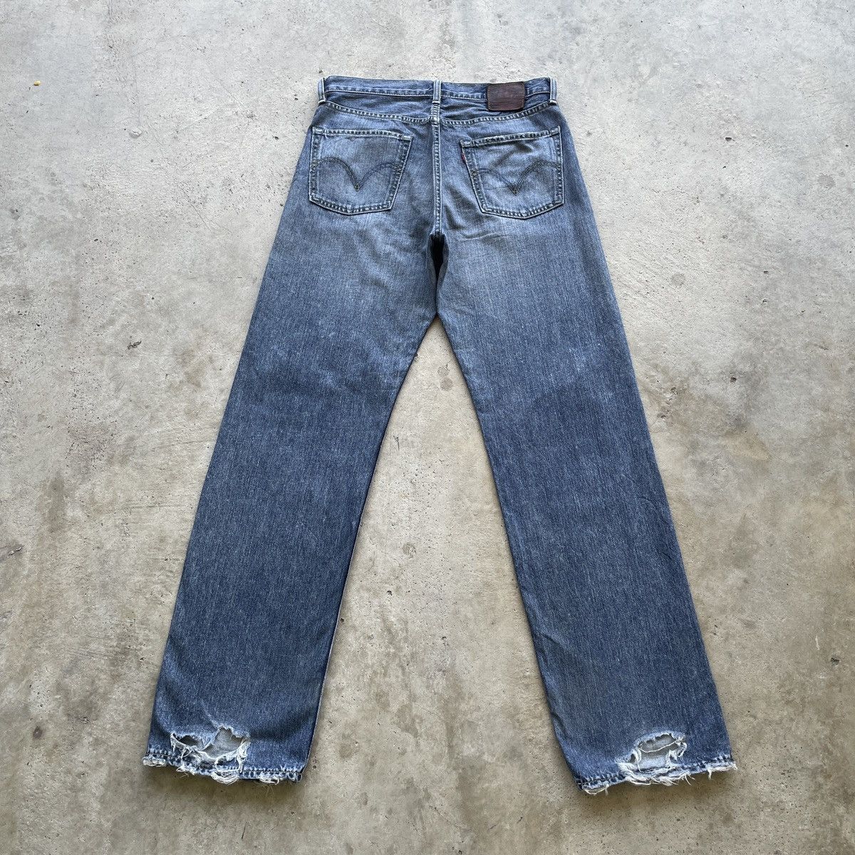 Levi's Vintage Levi’s 503 Distressed Jeans Faded Denim Pants W32 Size US 32 / EU 48 - 14 Thumbnail