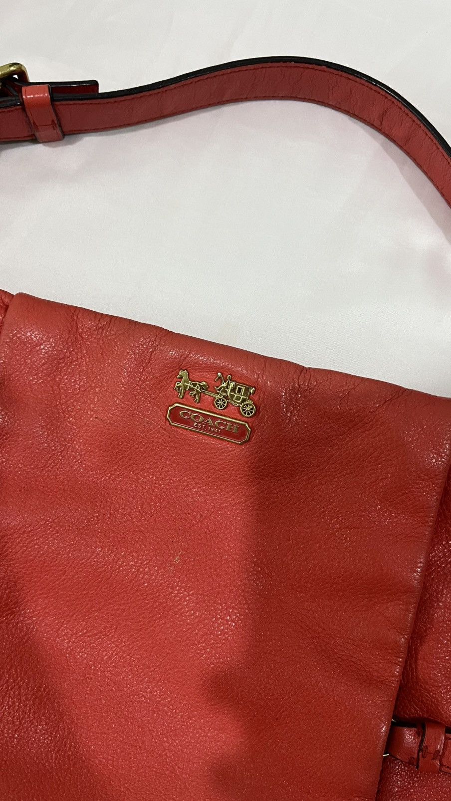 Coach Vtg Coach Isabelle Orange Size ONE SIZE - 3 Thumbnail