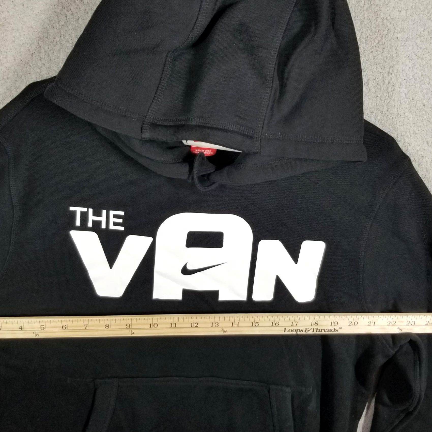 Nike Nike Hoodie Mens 2XL Black Club Fleece Swoosh THE VAN Graphic AJ8321-010 Size US XXL / EU 58 / 5 - 6 Thumbnail