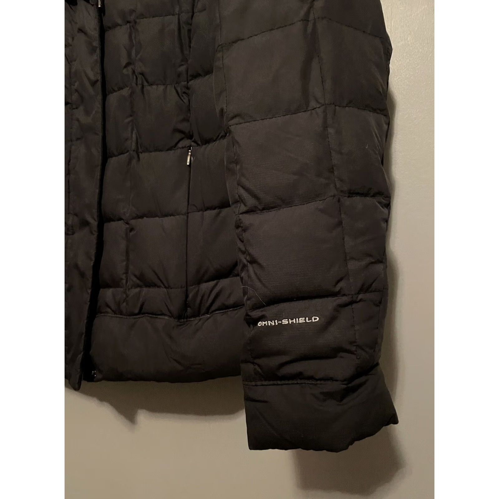Vintage Columbia Women’s Jacket Puffer Insulated Omni-Heat Black Mid-Length Regular Size M Size M / US 6-8 / IT 42-44 - 5 Thumbnail