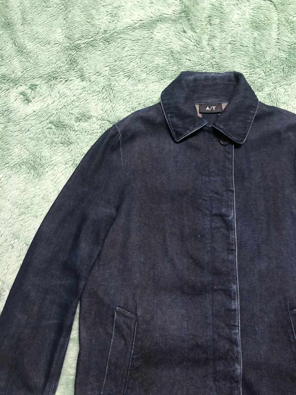 ATSURO TAYAMA × Denim & Co. × Japanese Brand VINTAGE A/T ATSURO TAYAMA DENIM COAT JACKET DISTRESSED FADED Size M / US 6-8 / IT 42-44 - 5 Thumbnail