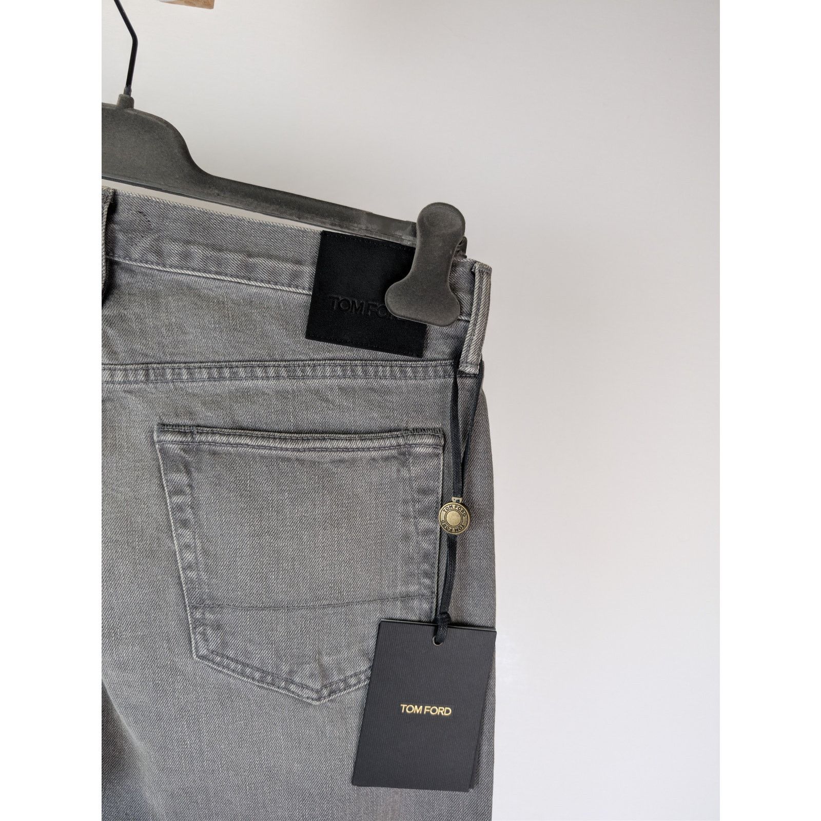 Tom Ford o1rshd1 Straight-Fit Denim Jeans in Grey Size US 33 - 12 Thumbnail