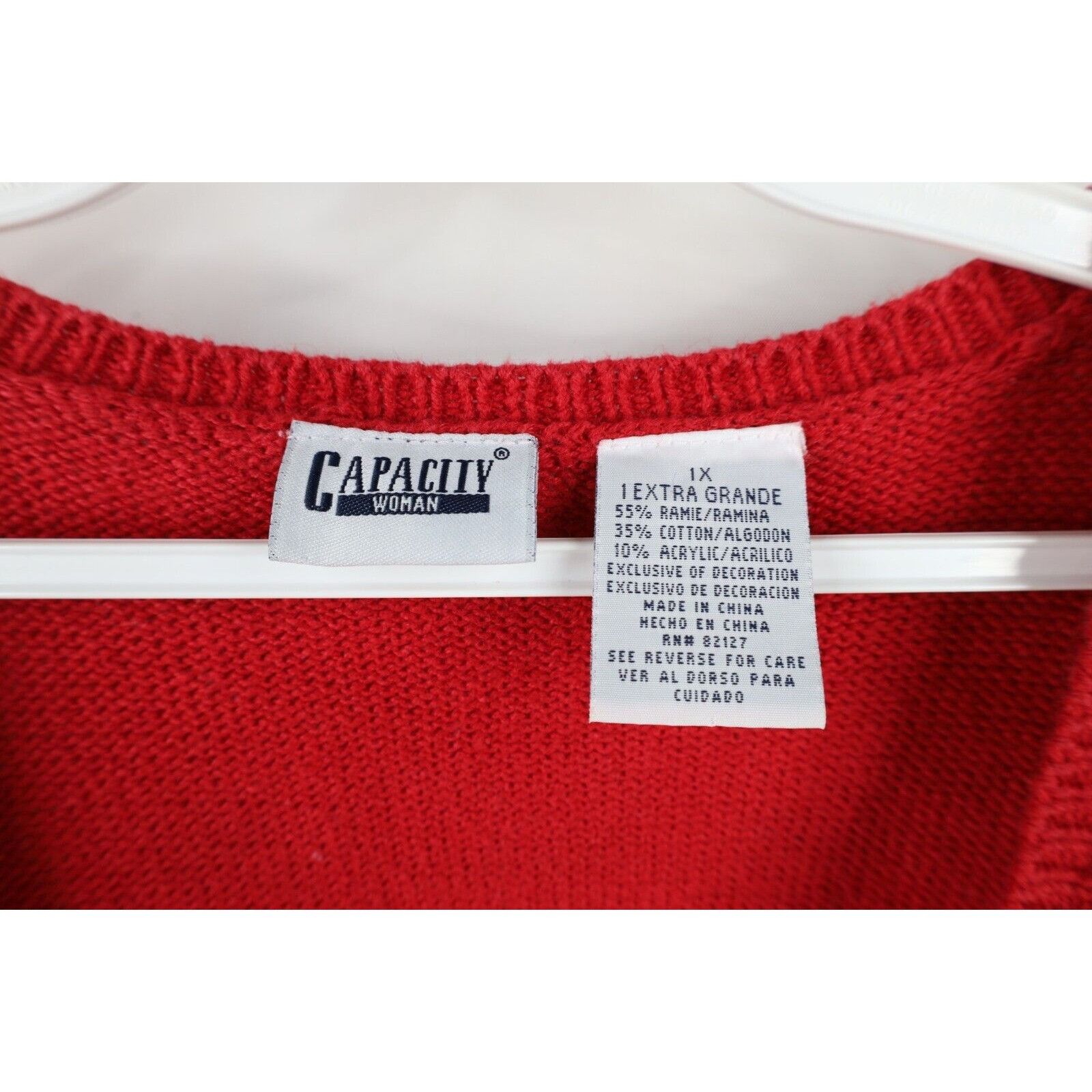 Vintage Vintage 90s Distressed Christmas Penguin Bells Sweater Vest Size XL / US 12-14 / IT 48-50 - 10 Thumbnail
