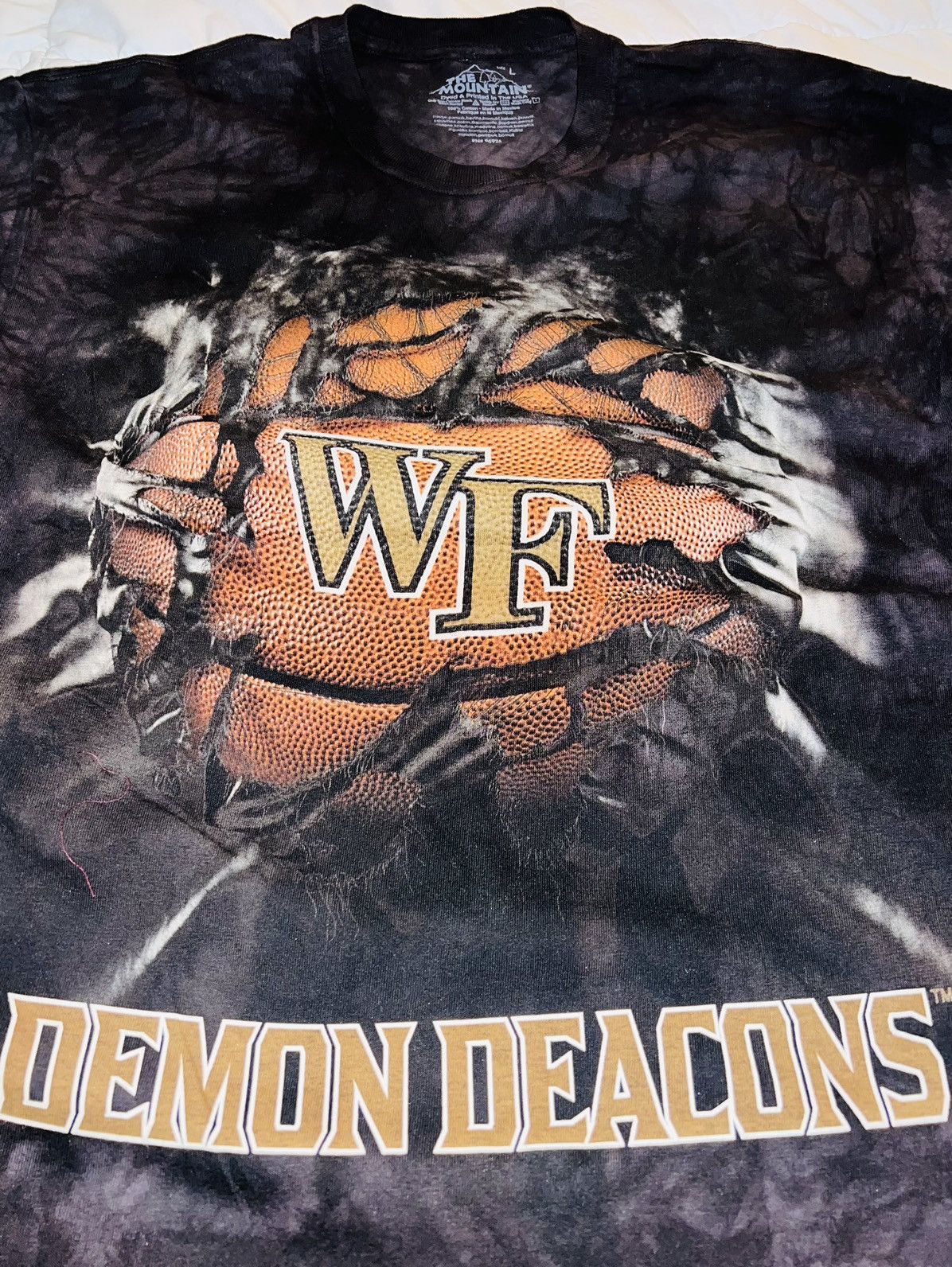NCAA × The Mountain WF DEMON DEACONS / THE MOUNTAIN TEE Size US L / EU 52-54 / 3 - 3 Thumbnail