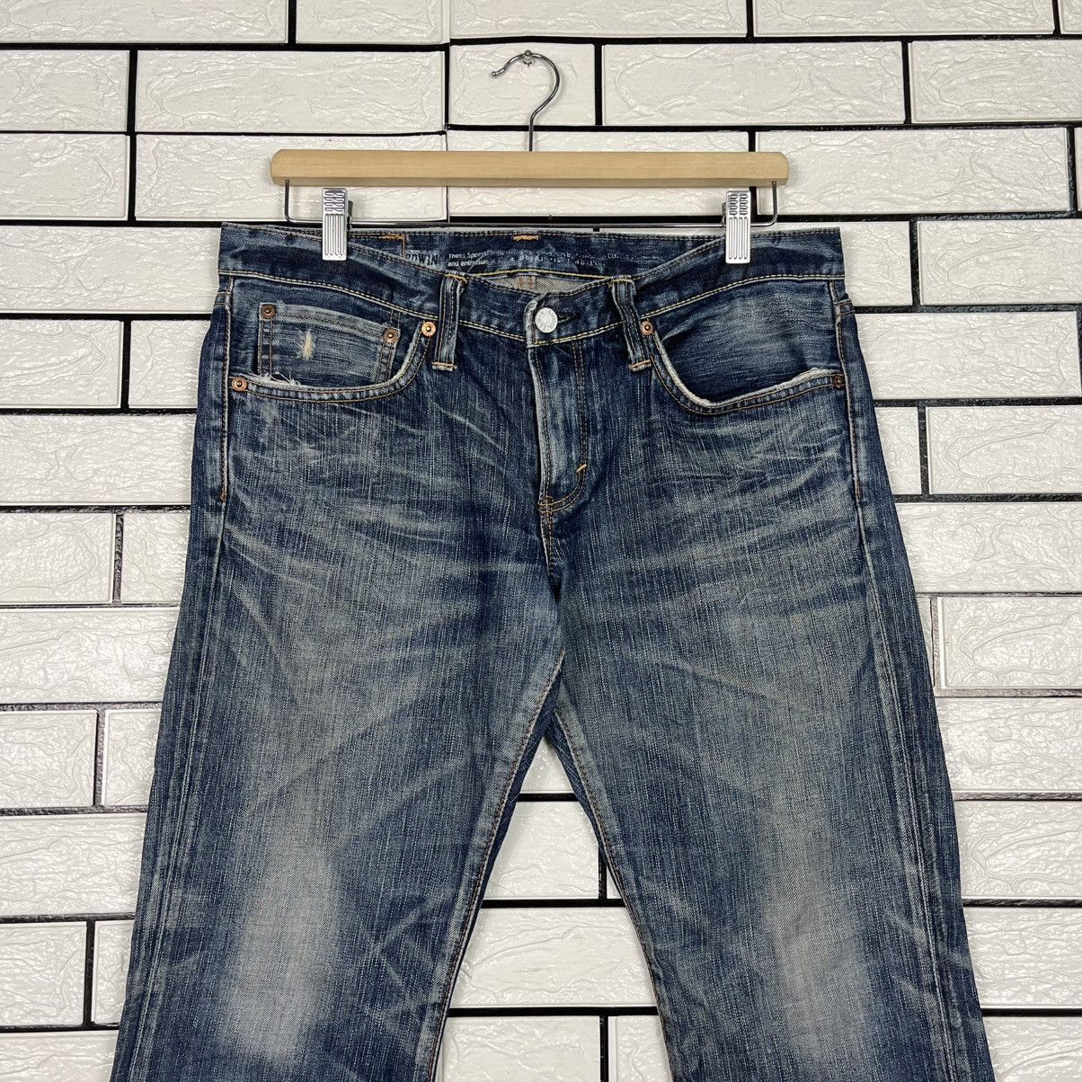 Japanese Brand Vintage Edwin Lot 503 Flare Denim Size 34" / US 12 / IT 48 - 3 Thumbnail