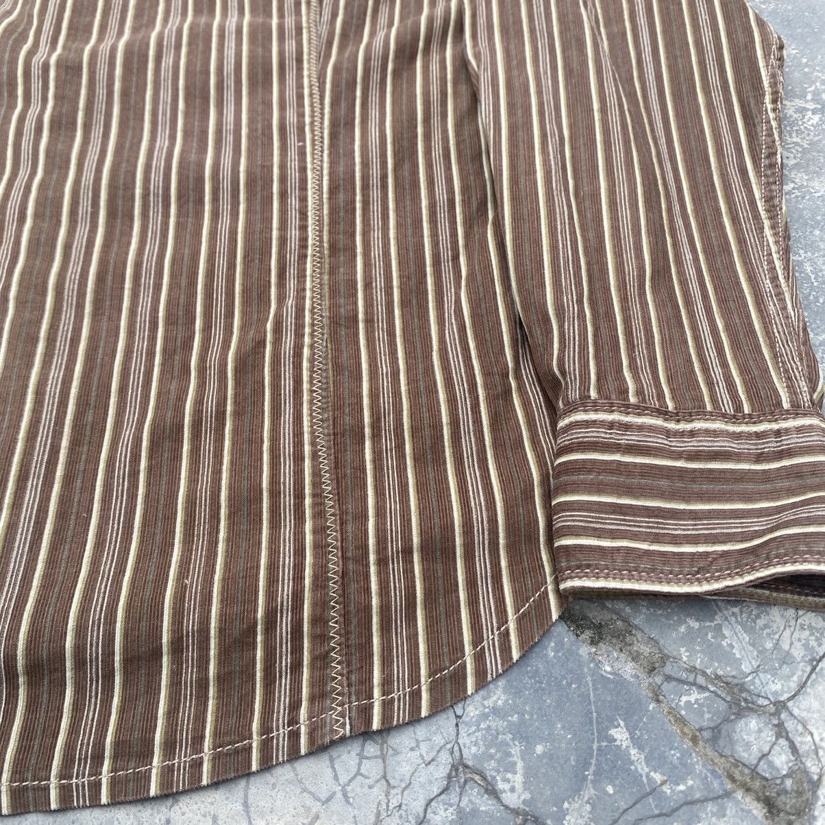 BAFFY Stripe Western Corduroy Shirt