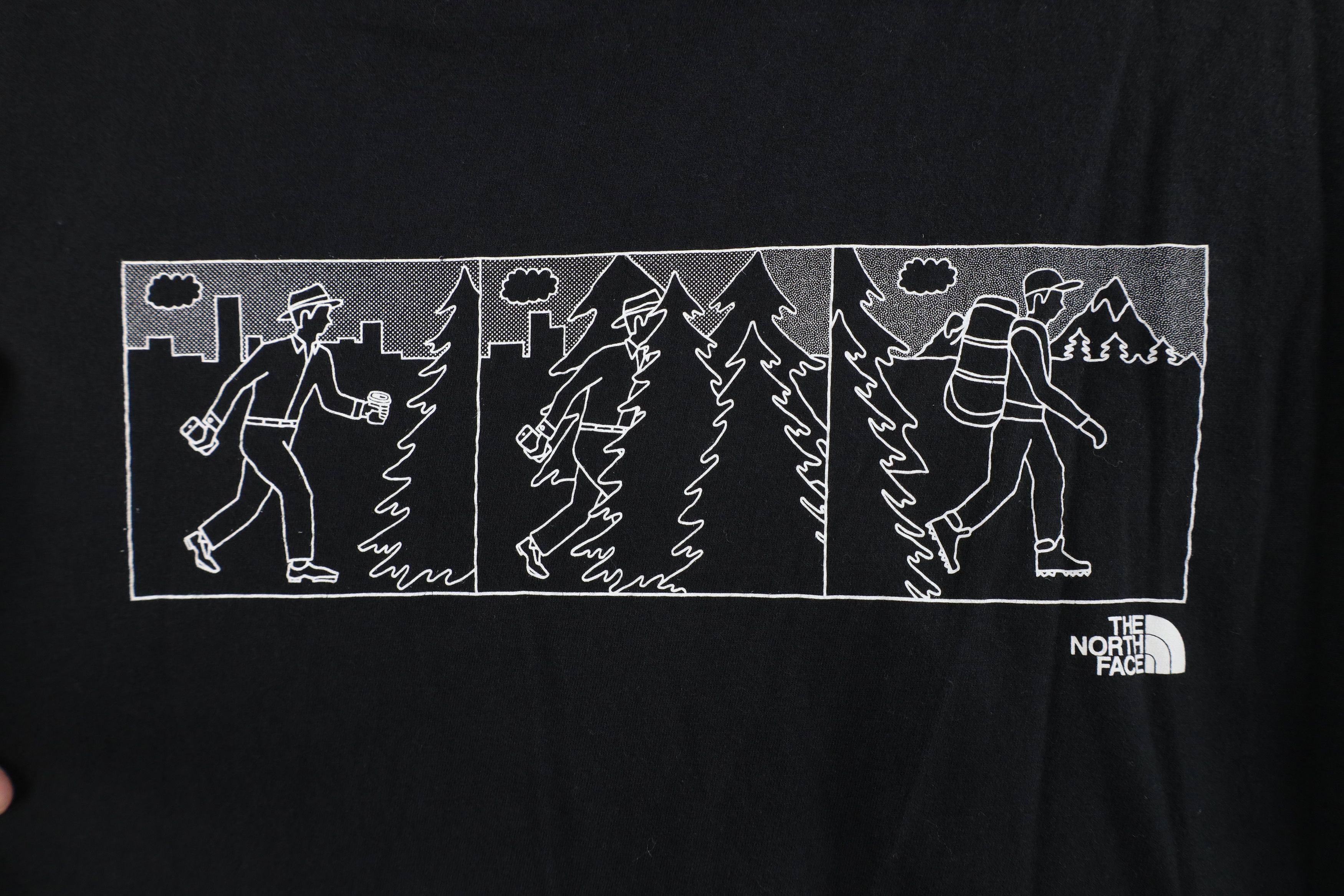The North Face The North Face Spell City To Nature Hiking T-Shirt Black Size US XL / EU 56 / 4 - 4 Thumbnail