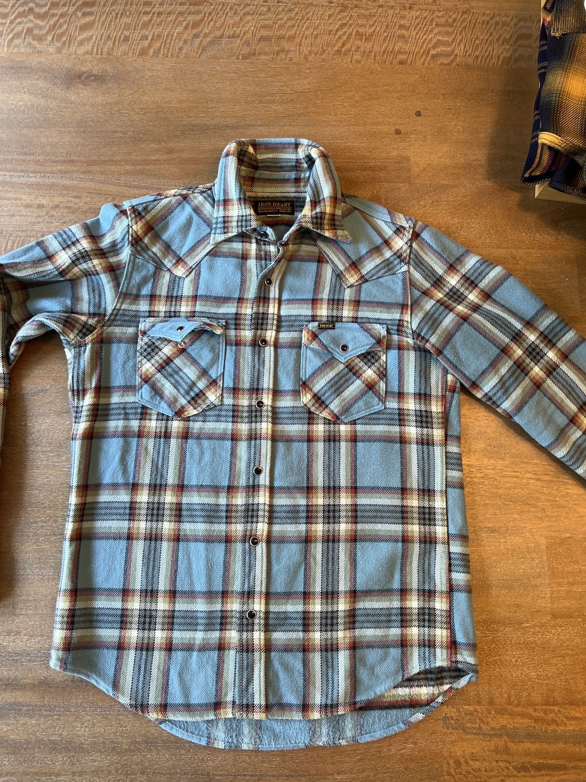 Iron Heart Iron Heart Heavy Weight Western Flannel | Grailed