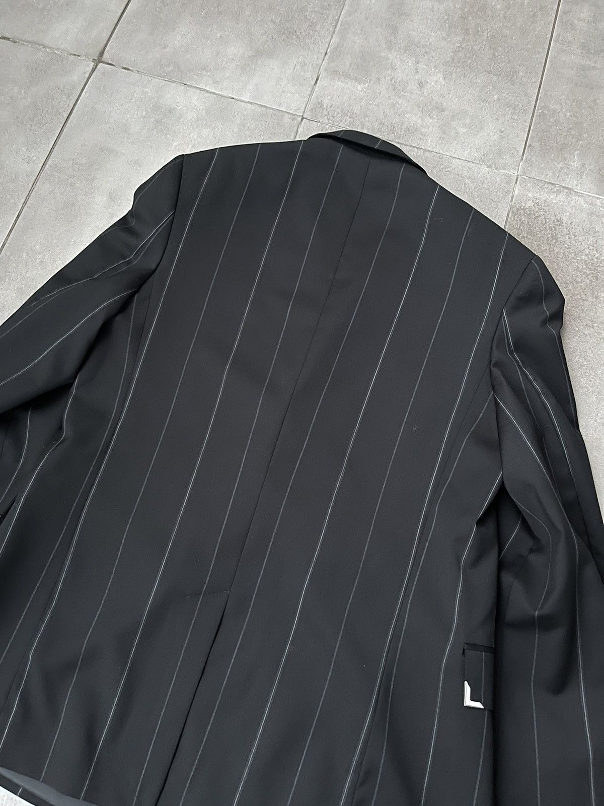Han Kjobenhavn !DS! AW22 Han Kjobenhavn Boxy Suit Stripped Blazer Size 38R - 15 Thumbnail