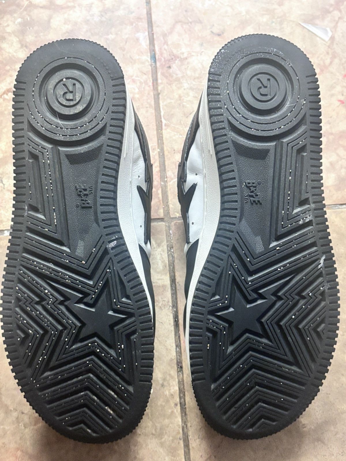 Bape bape sta black m2 low top sneaker Size US 10 / EU 43 - 5 Thumbnail