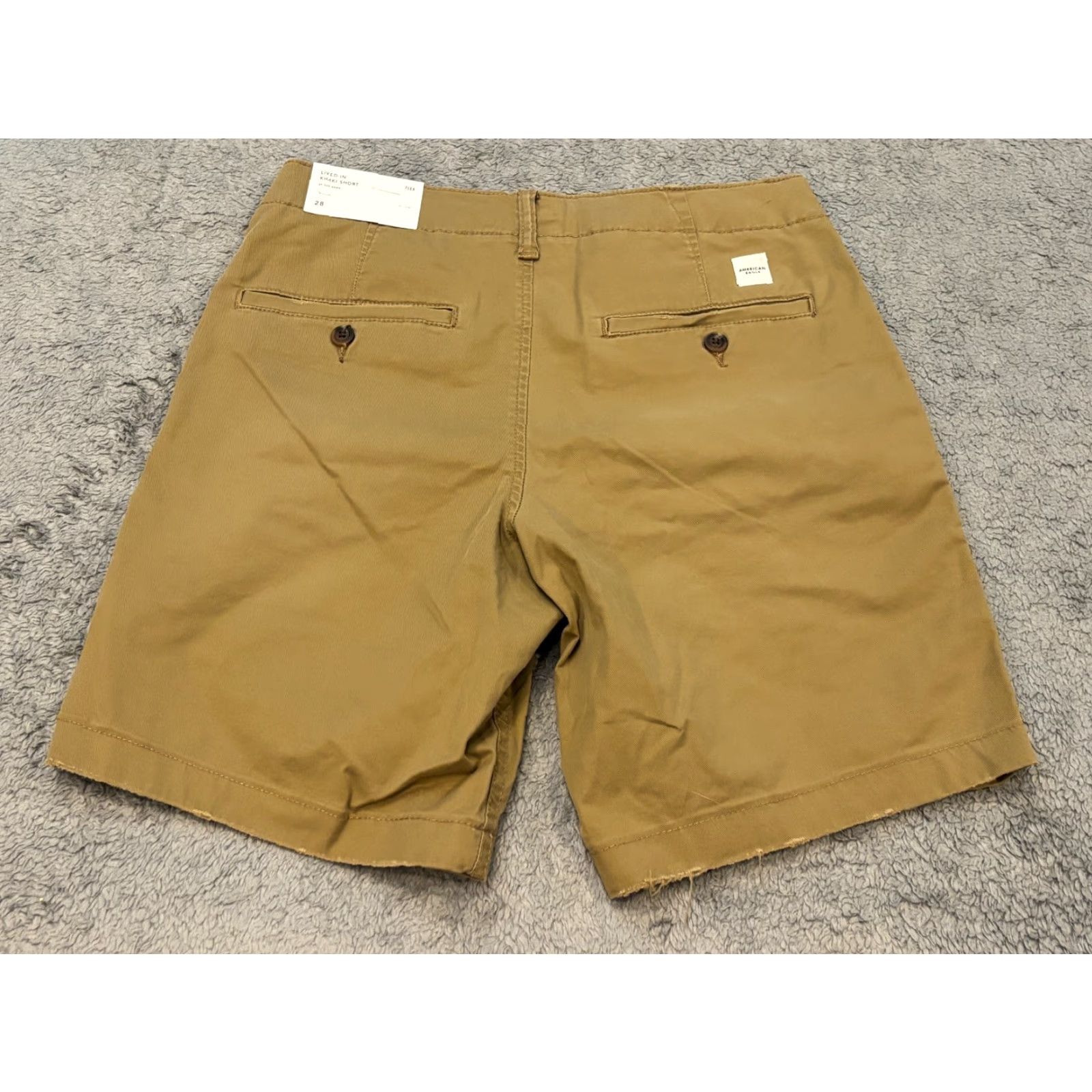 American Eagle Outfitters NWT American Eagle Outfitters Mens Khaki Flex Chino Shorts Size 28 Classic Fit Size US 28 / EU 44 - 5 Thumbnail