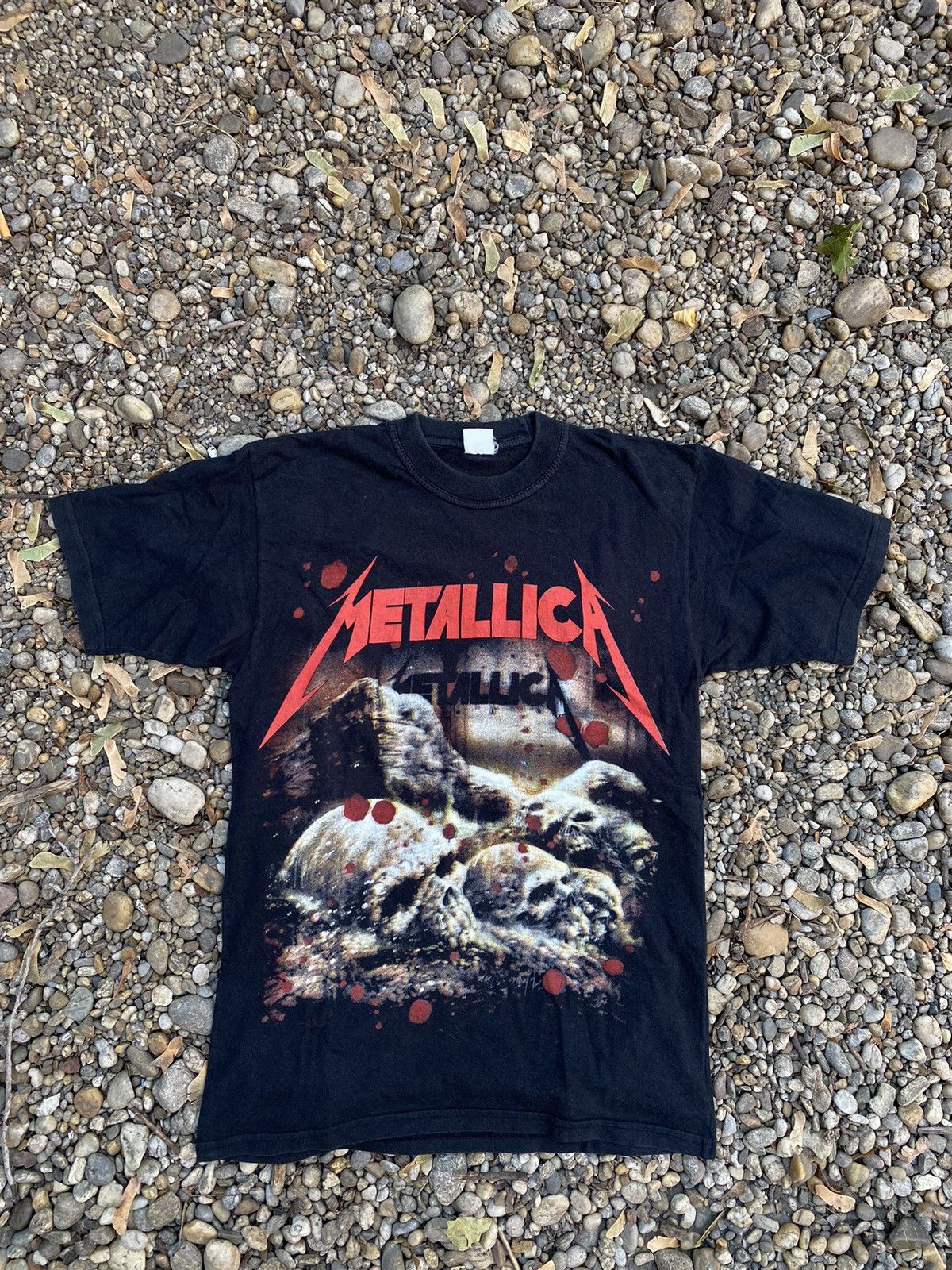 Metallica × Vintage Vintage 90s Metallica T-Shirt Size US M / EU 48-50 / 2 - 1 Thumbnail
