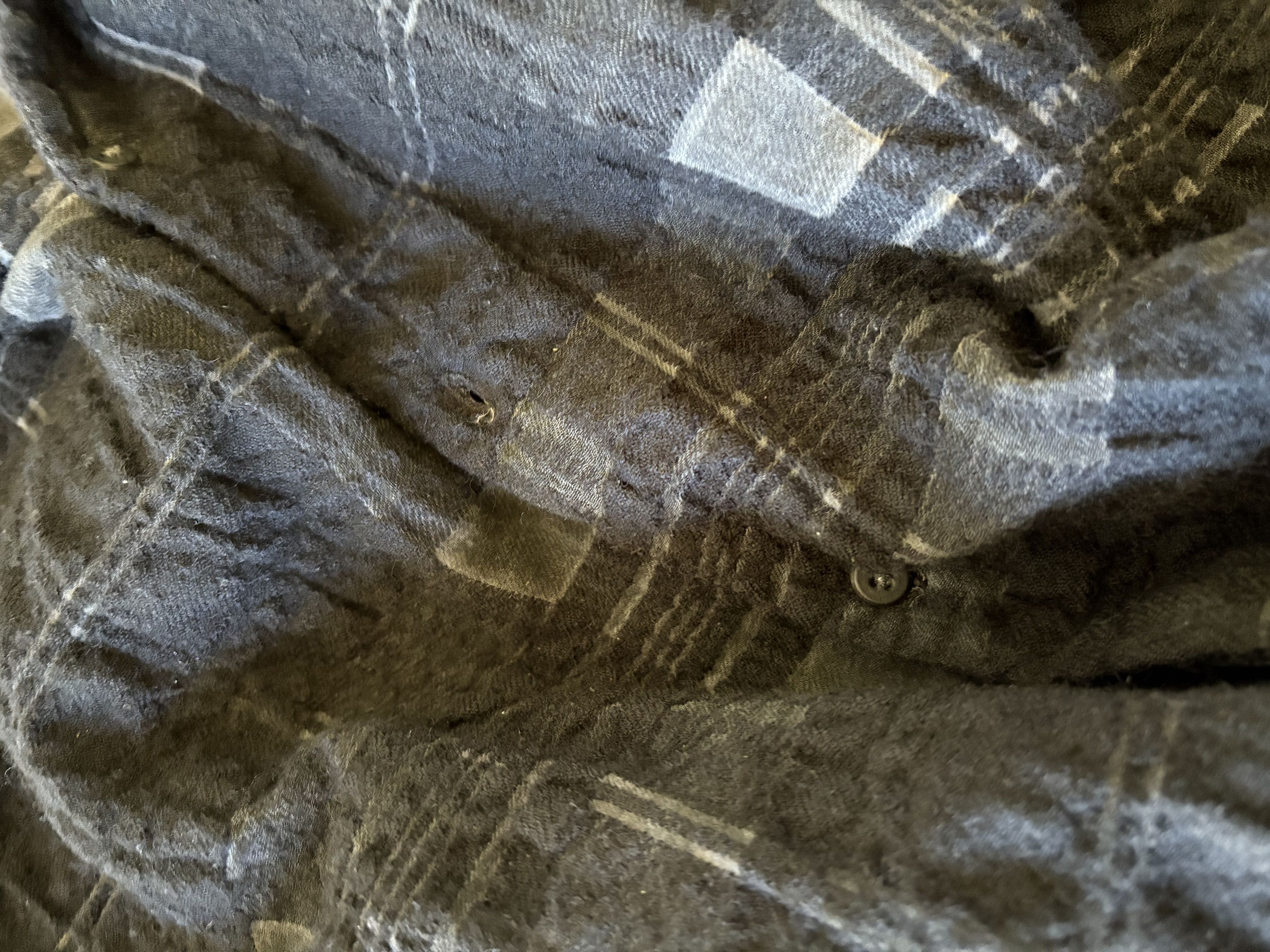 Transit Checked long wool shirt Size US M / EU 48-50 / 2 - 4 Thumbnail