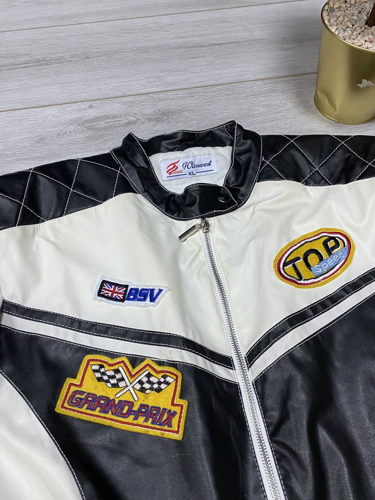 Vintage Racing Vintage Jacket Wonder Team Y2k Size US XL / EU 56 / 4 - 6 Thumbnail