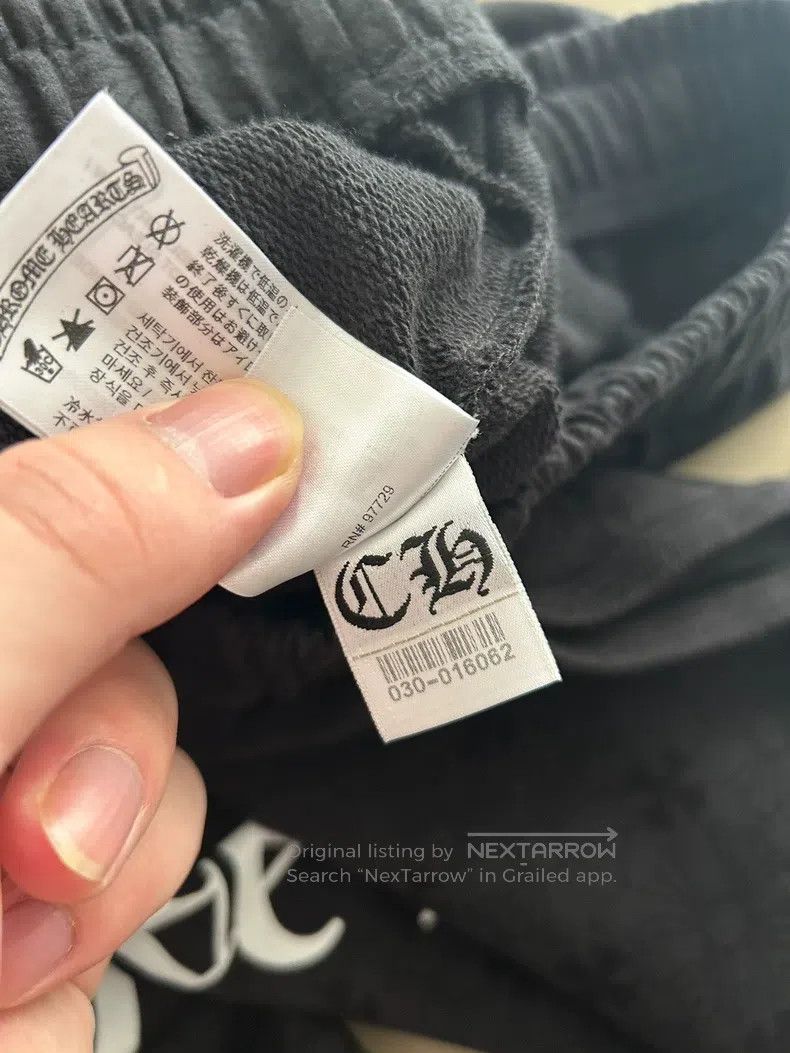 Chrome Hearts CHROME HEARTS Size M Black dark printed sweatpants Size US 31 - 3 Thumbnail