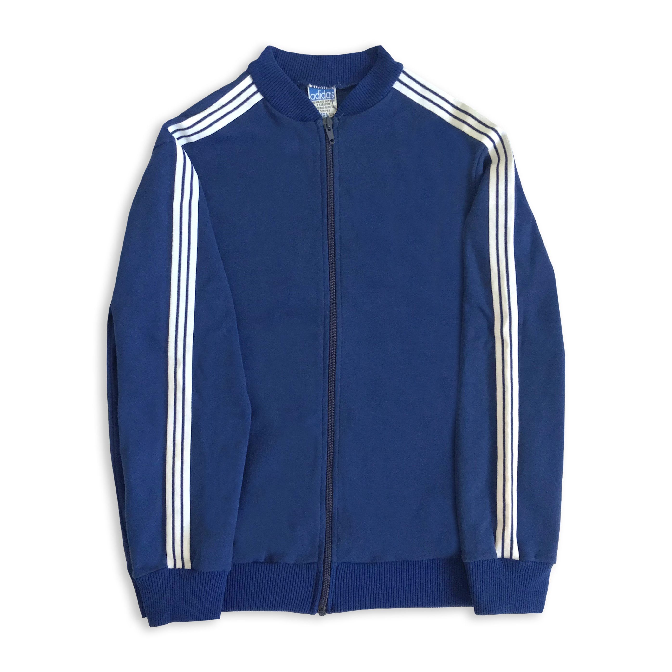 Adidas Vintage 70s 80s ADIDAS Track Jacket Windbreaker Sweater / S | Grailed