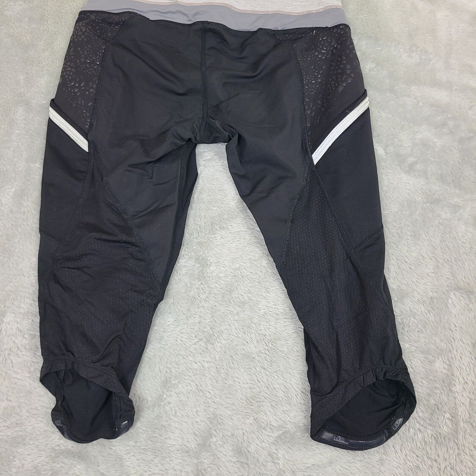Lululemon LULULEMON Womens Ruched Capri Cropped Leggings Size 6 Size 28" / US 6 / IT 42 - 7 Thumbnail