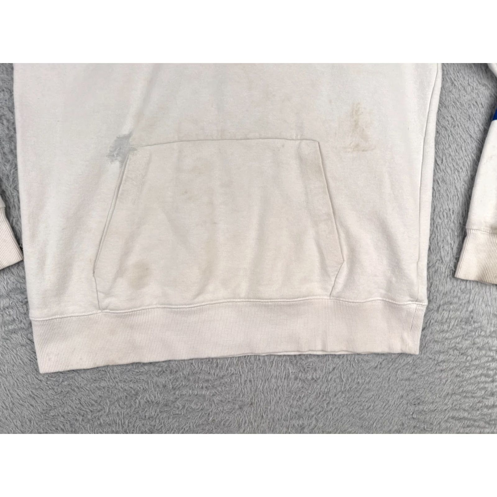 The North Face The North Face Hoodie Womens Small White Pullover Activewear Cotton Blend Long Sleeve Size S / US 4 / IT 40 - 5 Thumbnail