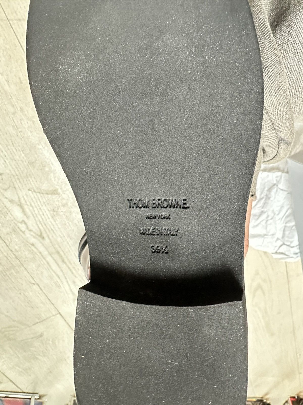 Thom Browne CALF LEATHER UNIFORM LACE UP SHOE Size US 9.5 / IT 39.5 - 5 Thumbnail