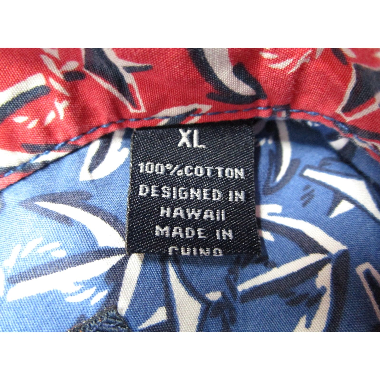 Reyn Spooner Reyn Spooner Shirt Mens XL Blue Anchor Print Nautical Hawaiian Aloha Button Up Size US XL / EU 56 / 4 - 4 Thumbnail
