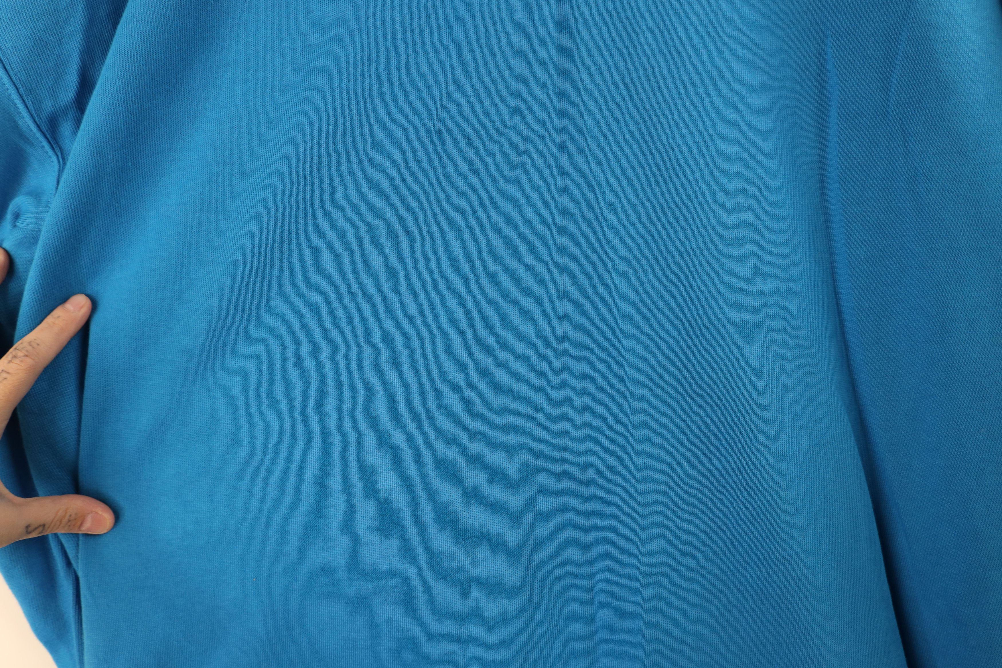 J.Crew × Vintage Vintage 90s J Crew Ribbed Knit Long Sleeve T-Shirt Blue Size US XL / EU 56 / 4 - 10 Thumbnail