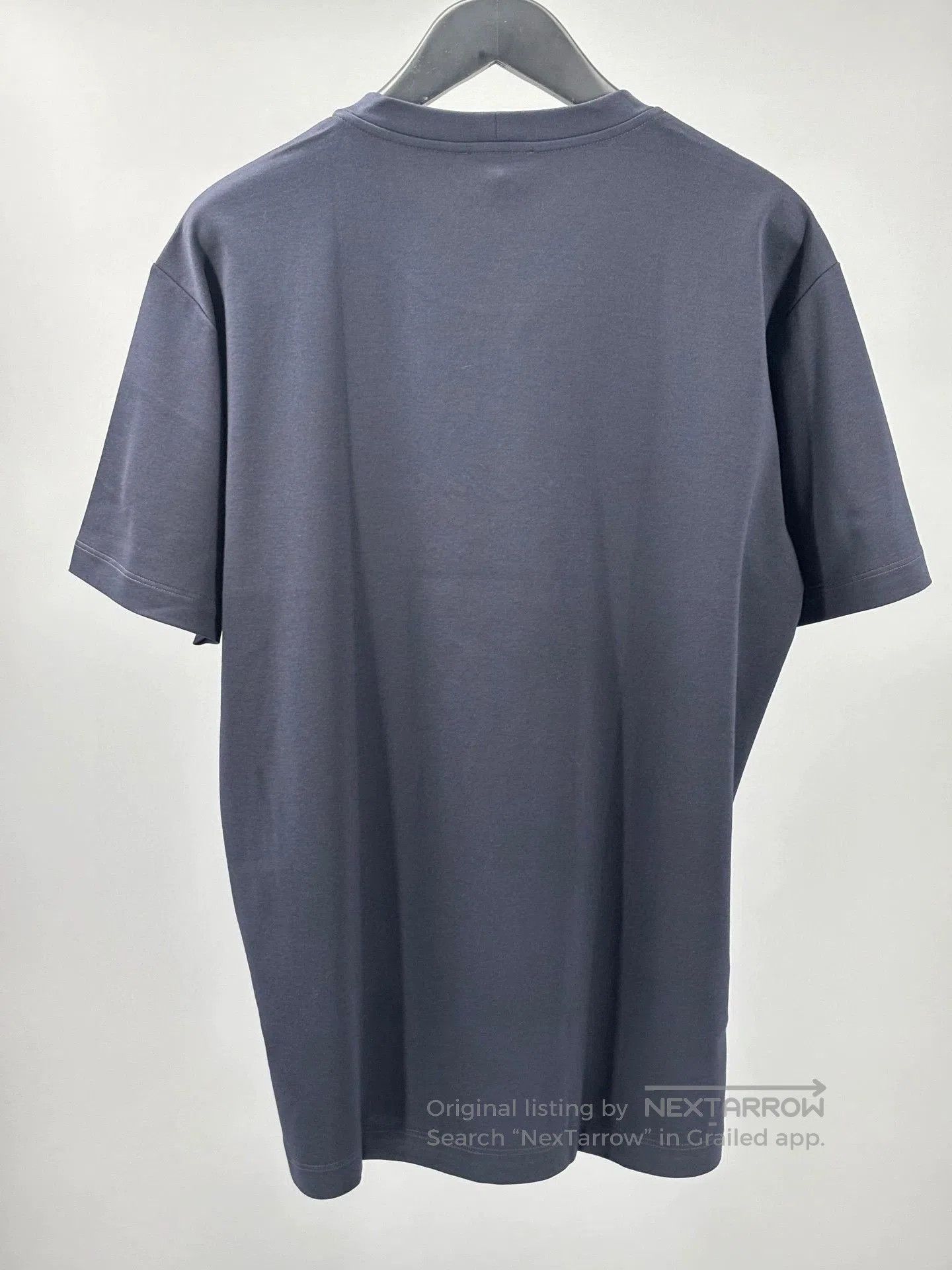 Emporio Armani giorgio armani blue cotton t-shirt for men. Size US M / EU 48-50 / 2 - 4 Thumbnail
