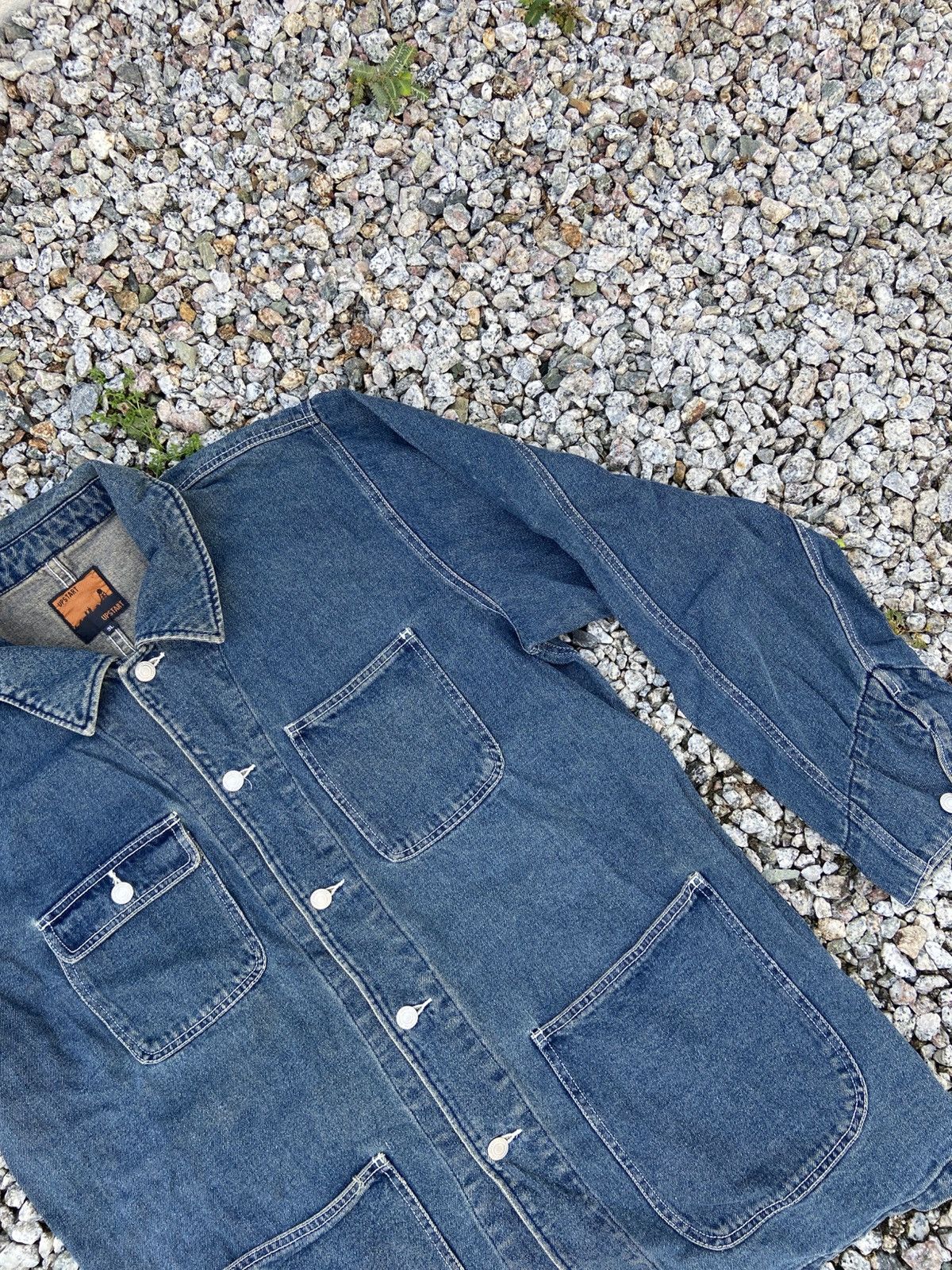 Jean UP START DENIM JEAN CHORE JACKET Size US L / EU 52-54 / 3 - 3 Thumbnail