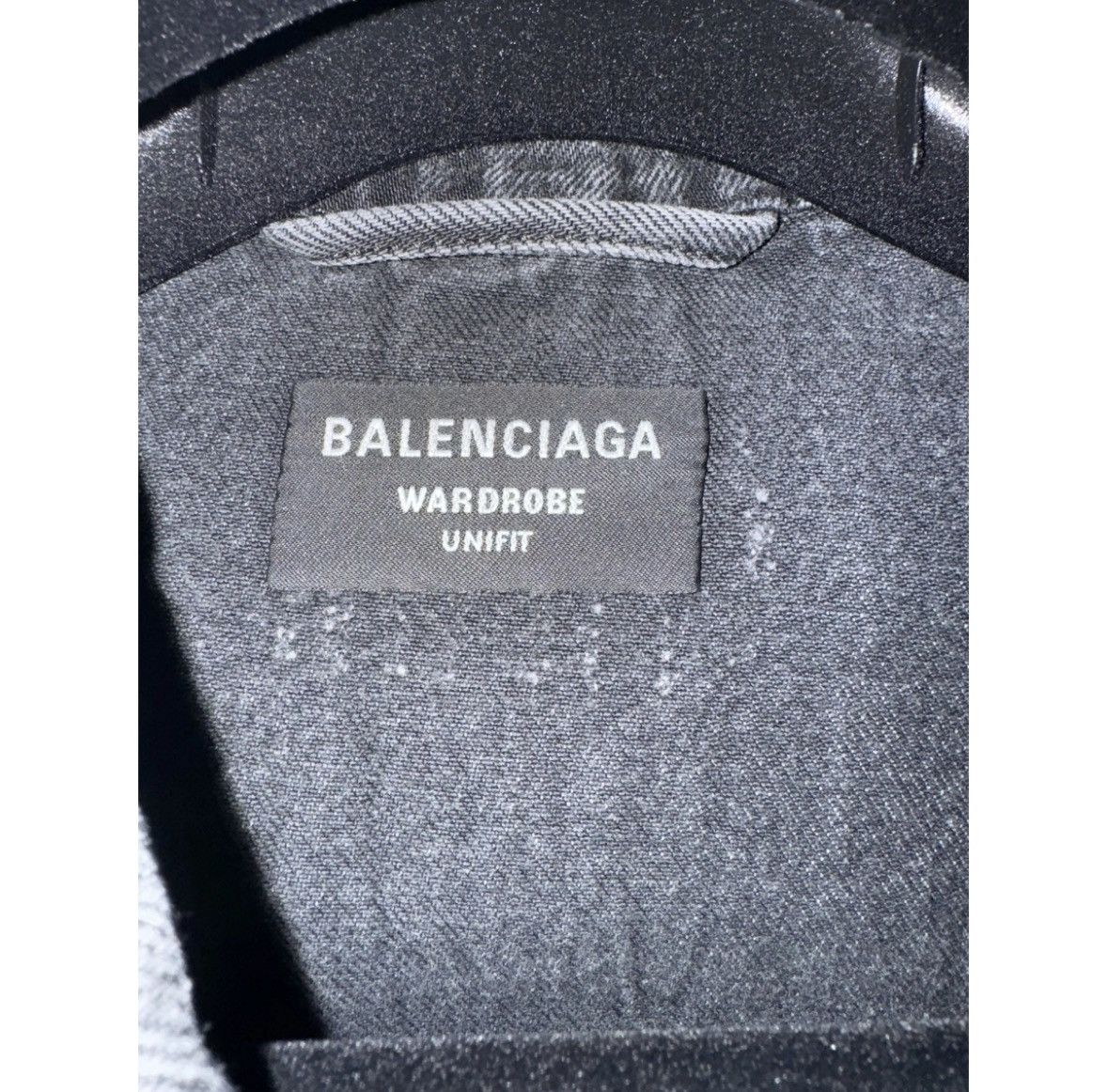 Balenciaga BALENCIAGA Smiley Face Print Denim Jacket Size US XS / EU 42 / 0 - 2 Thumbnail