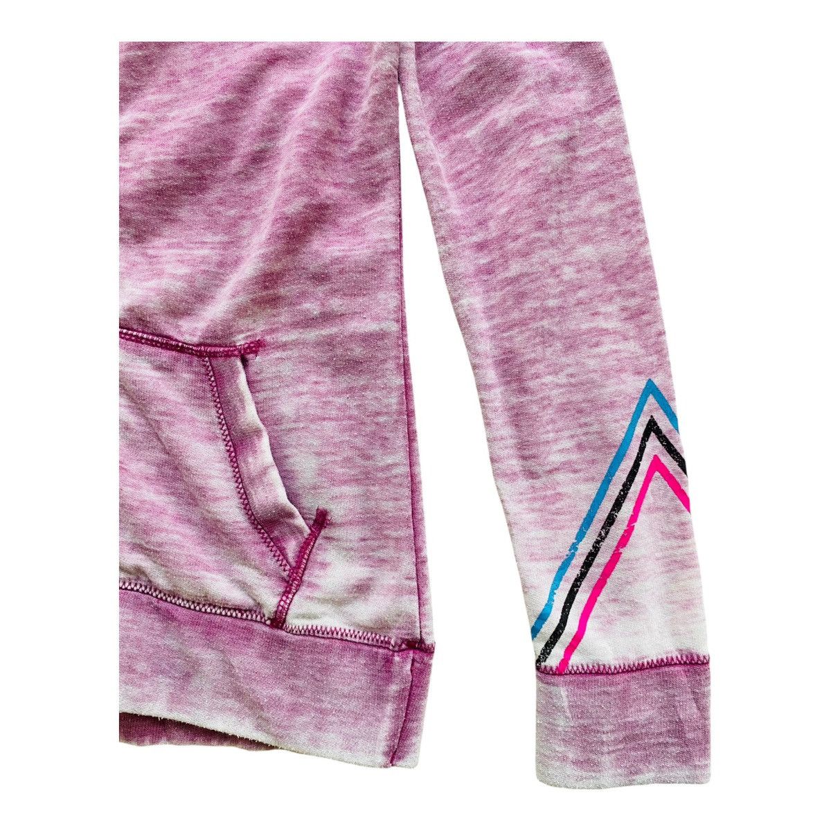 Billabong Vintage Billabong Zip Up Hoodie Pink Acid Wash Light Cotton Size M / US 6-8 / IT 42-44 - 4 Thumbnail