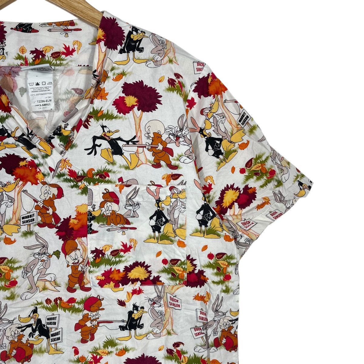 Vintage Vintage Looney Tunes All Over Print Button Up Shirt Size US XS / EU 42 / 0 - 5 Thumbnail