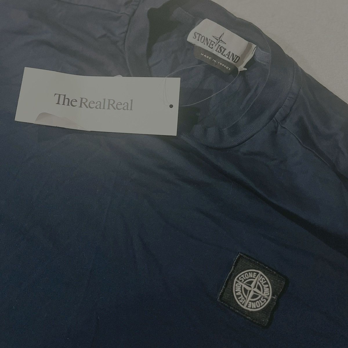 Stone Island Stone Island Italy Dark Navy Long Sleeve Patch T-Shirt Small Size US S / EU 44-46 / 1 - 3 Thumbnail