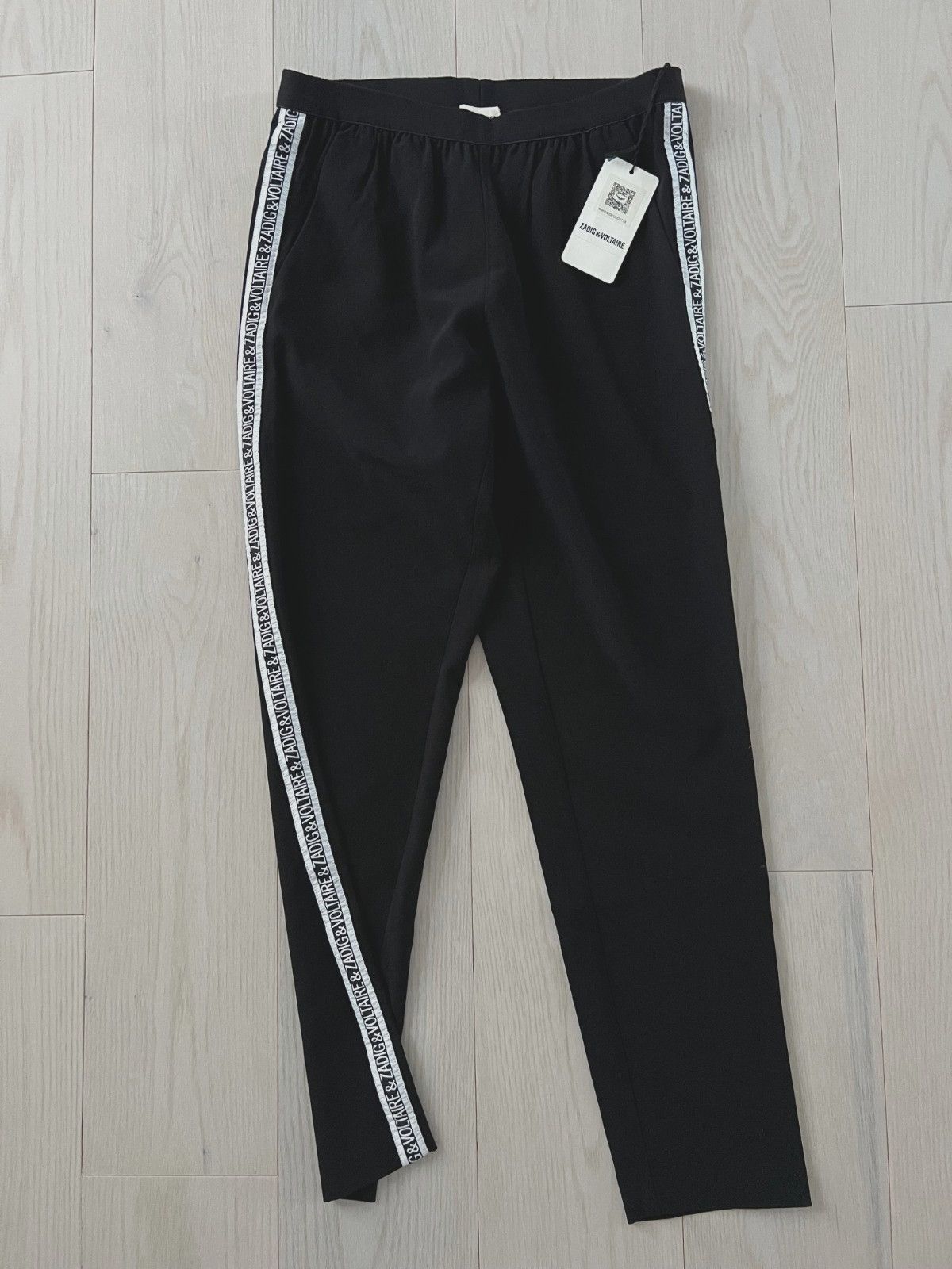Zadig & Voltaire Zadig & Voltaire Paula Band Perm Trouser Pant in Black 38/M Size 30" / US 8 / IT 44 - 5 Thumbnail