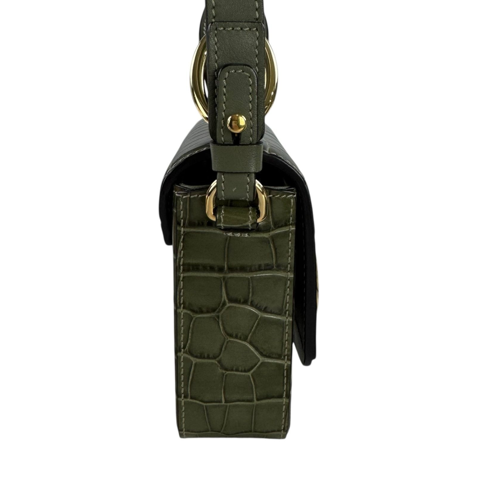 Chloe Chloe Crocodile Embossed Mini C Two Way Bag Size ONE SIZE - 8 Thumbnail