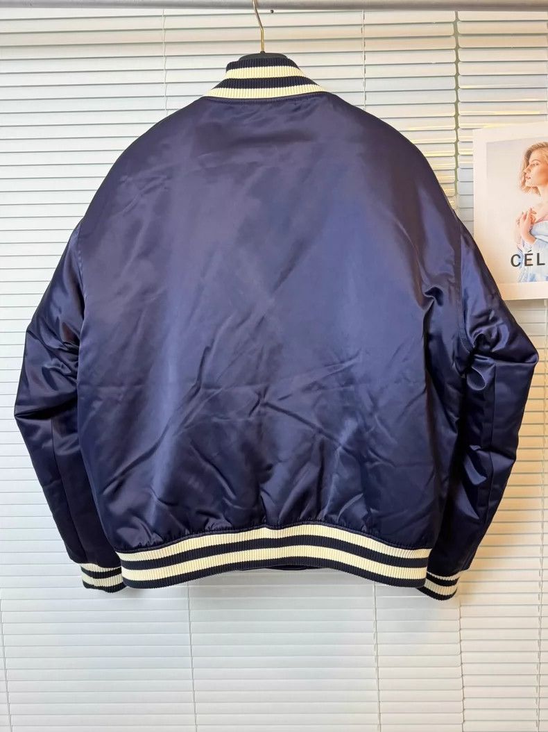 Louis Vuitton Louis Vuitton Rhinestone baseball jacket Size US M / EU 48-50 / 2 - 2 Thumbnail