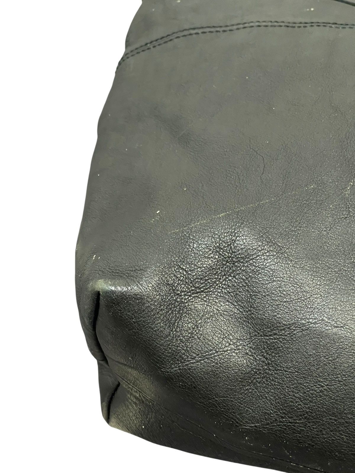 Leather Full Leather Ships Jet Blue Tote Shoulder Bag 1🟩2 Size ONE SIZE - 7 Thumbnail