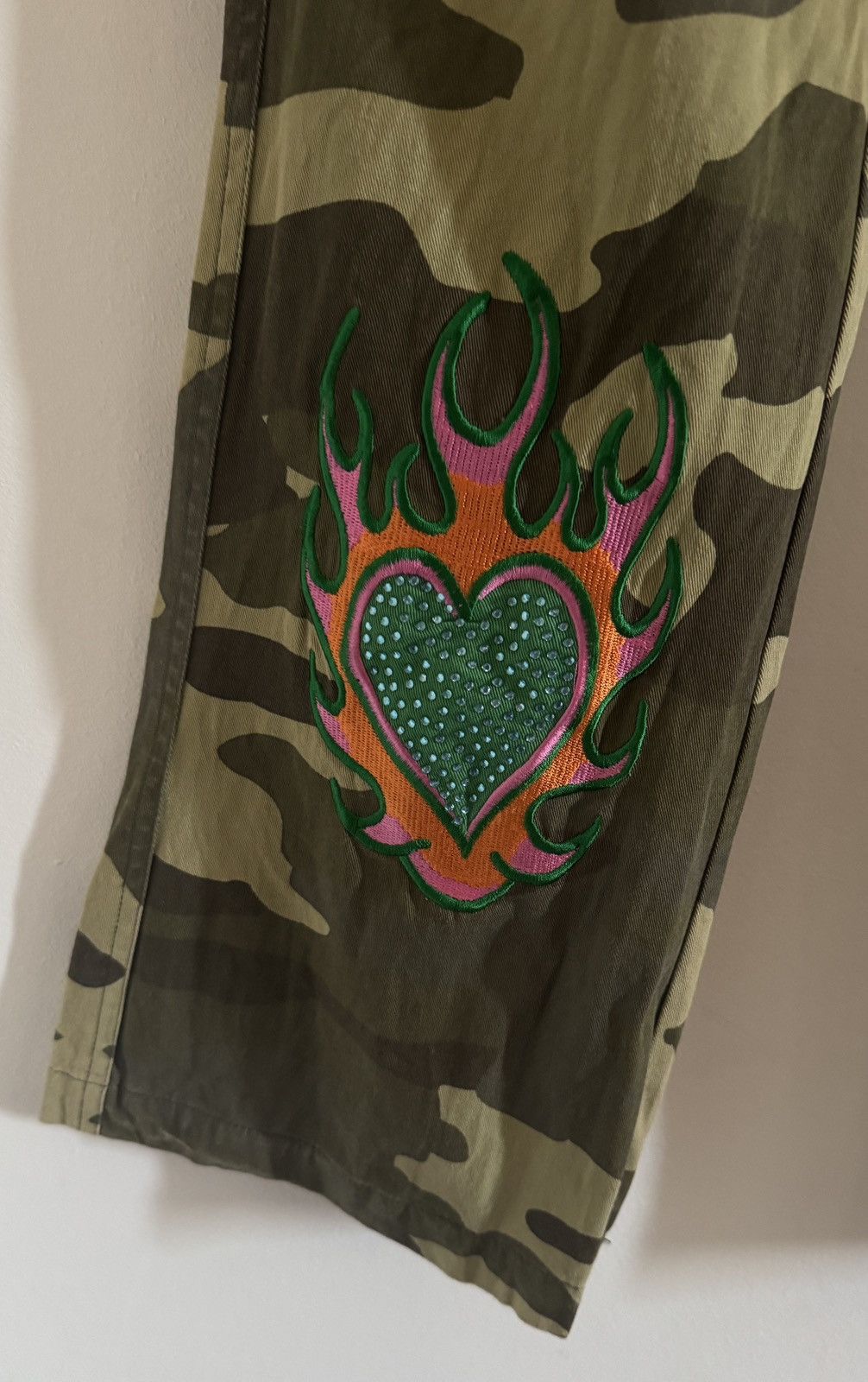 Ed Hardy × Vintage Ed Hardy Vintage Y2K ‘02 Jeans Size 26" / US 2 / IT 38 - 5 Thumbnail