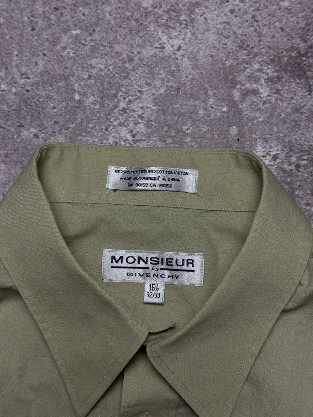 Givenchy Vintage Givenchy Monsieur Shirt dress 90s y2k Size US L / EU 52-54 / 3 - 3 Thumbnail