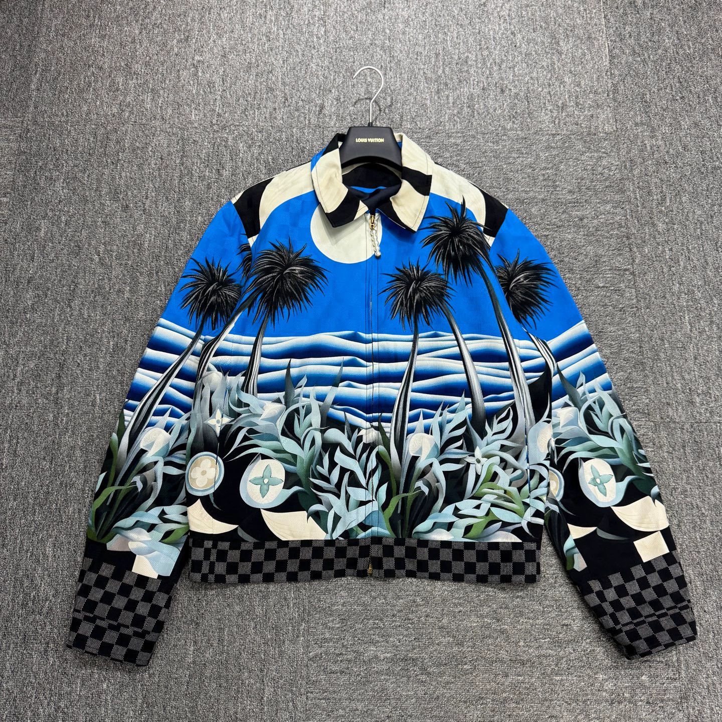 Louis Vuitton LV island palm check jacket 48 Size US M / EU 48-50 / 2 - 1 Thumbnail