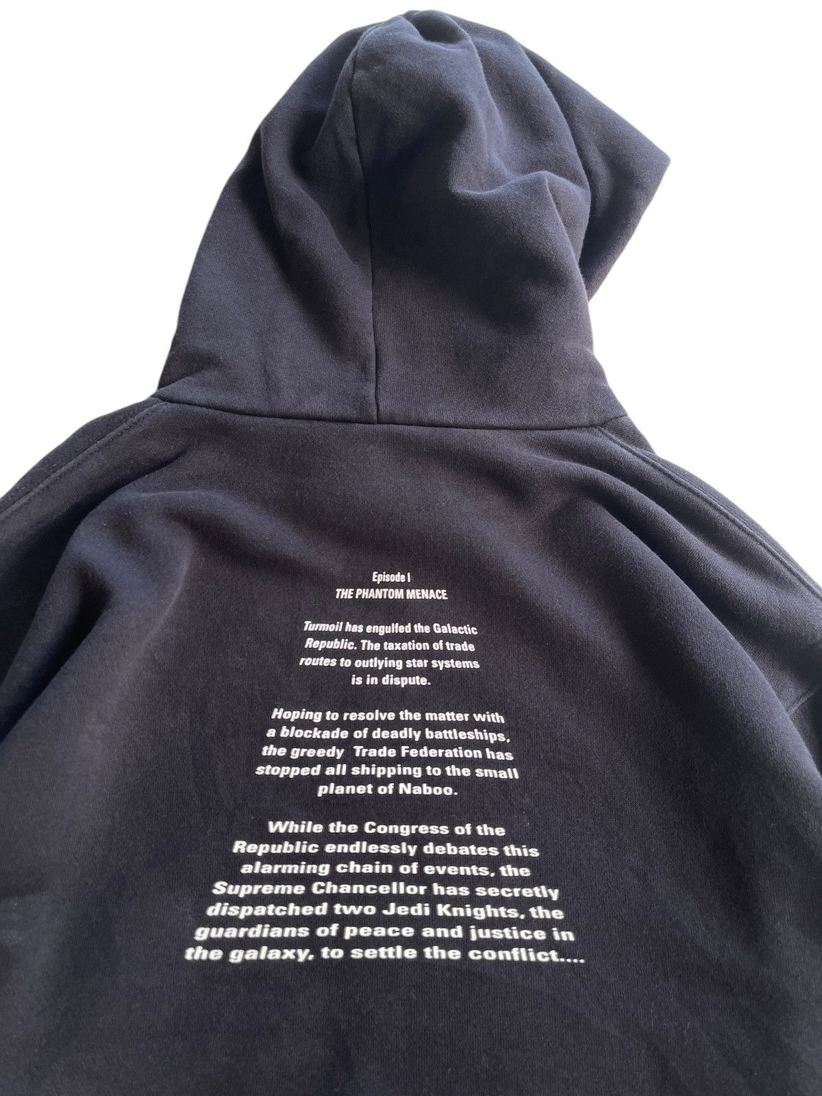 Star Wars Episode 1 "The Phantom Menace" Sweatshirt Hoodies Faded Size US L / EU 52-54 / 3 - 4 Thumbnail