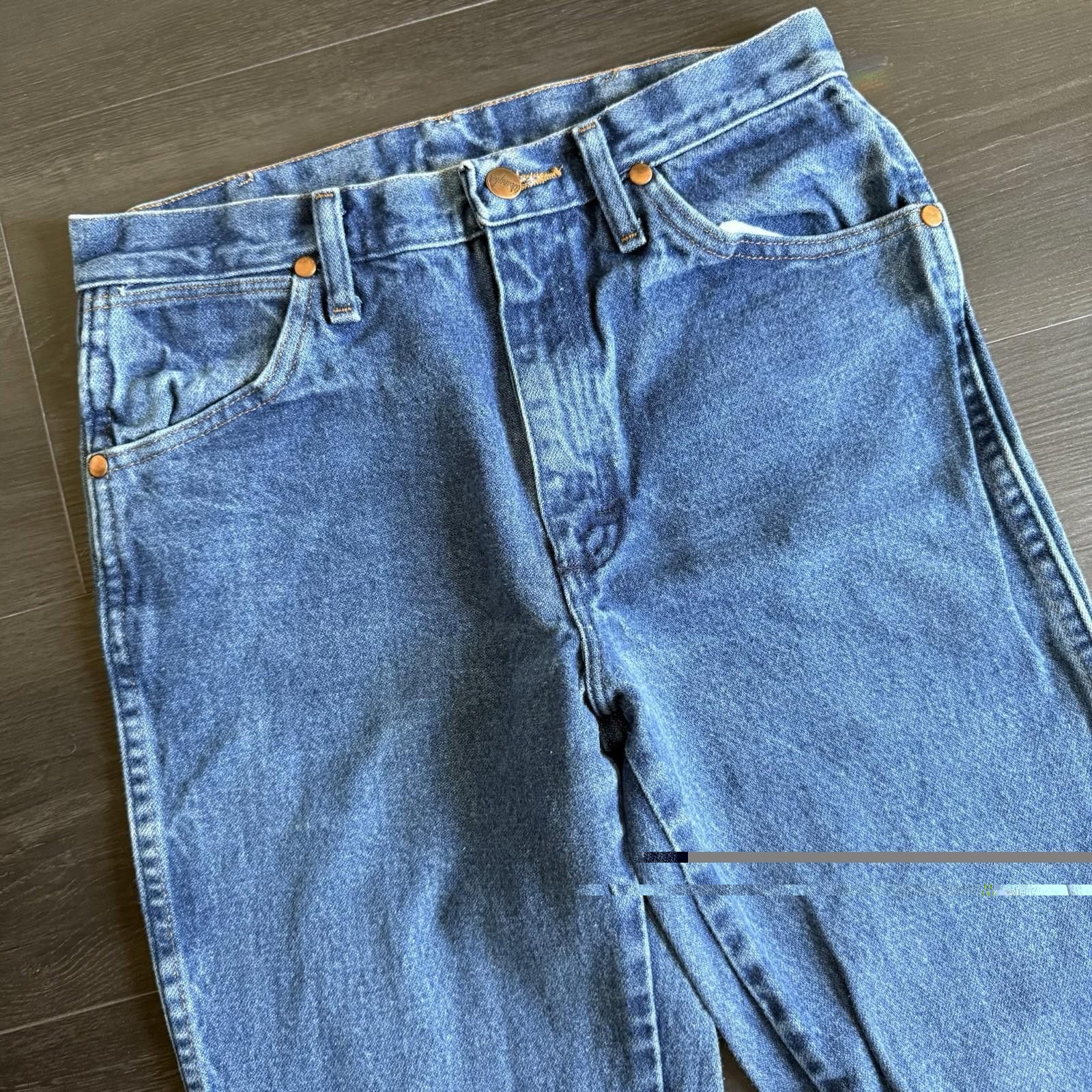 Wrangler Vintage Wrangler Jeans Men Size 30 Blue Cowboy Western Rodeo Size US 30 / EU 46 - 4 Thumbnail