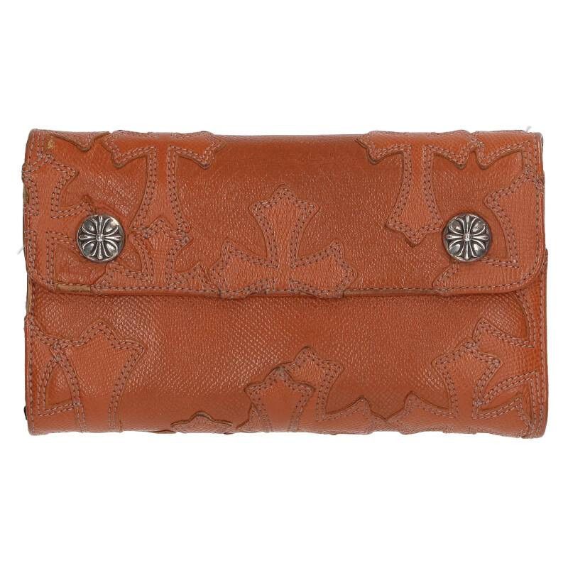 Chrome Hearts Chrome Hearts Cross Patch Leather Wallet Size ONE SIZE - 1 Thumbnail
