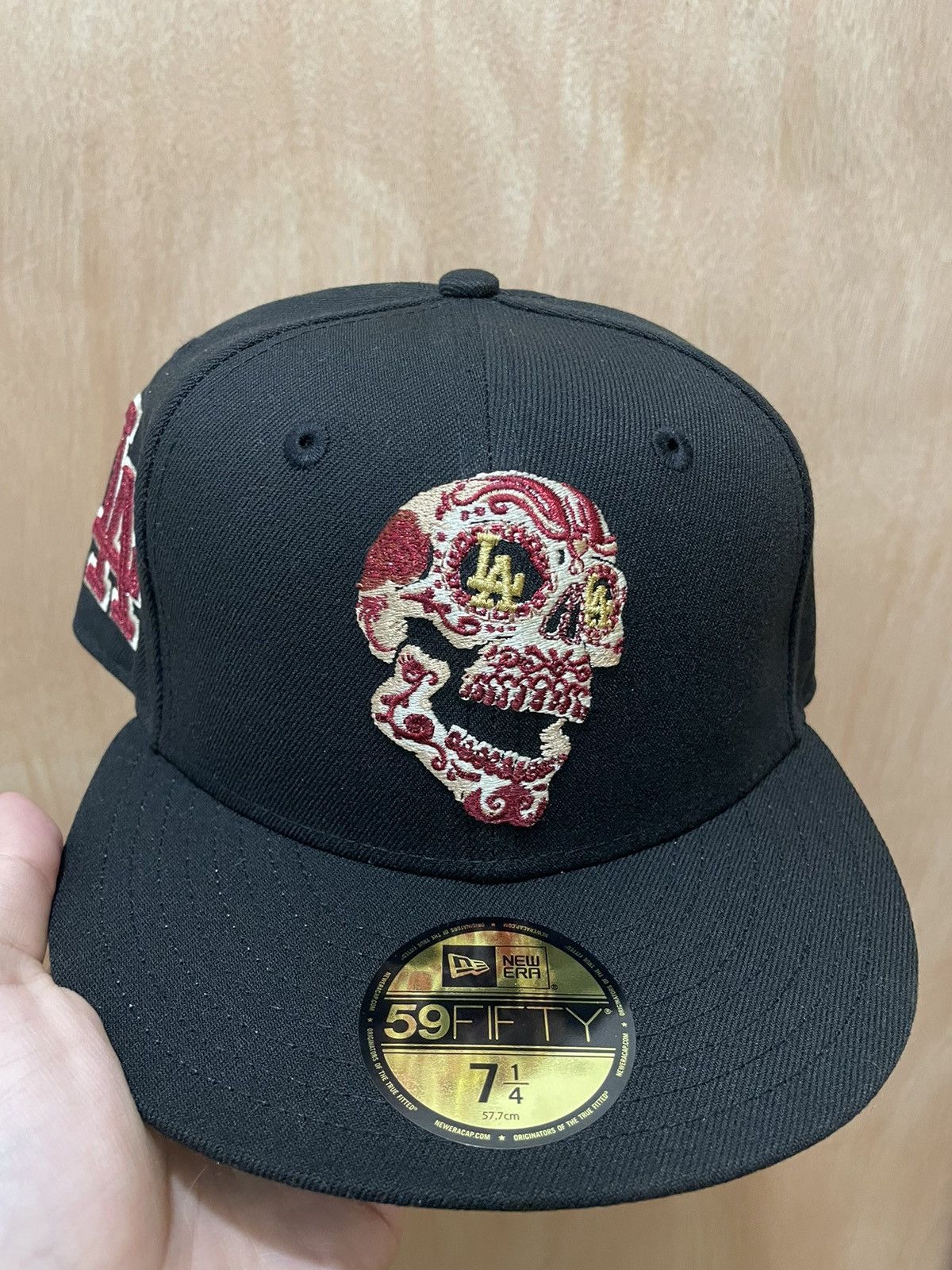 New Era Myfitteds Los Angeles dodgers skull titan size 7 1/4 Size ONE SIZE - 1 Thumbnail