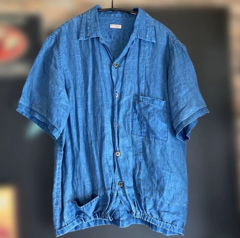 Kapital Kapital Size2 Blue dyed linen embroidered out-of-print pock Size M / US 6-8 / IT 42-44 - 3 Thumbnail