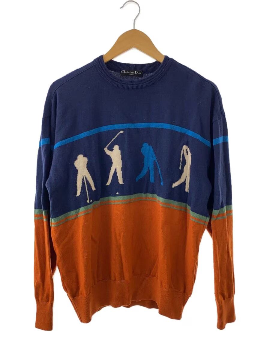 Dior Golf Wool Knit Sweater Size US L / EU 52-54 / 3 - 1 Thumbnail