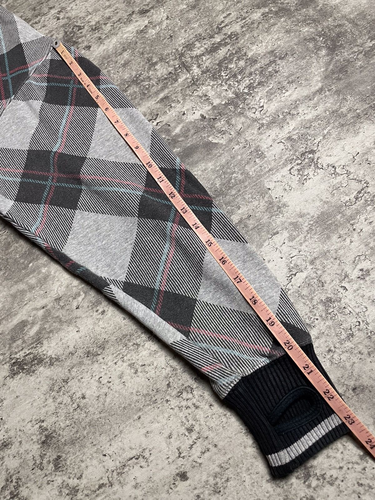 Hysteric Glamour Y2K Element Plaid Fur Hoodie Zipper Size US M / EU 48-50 / 2 - 17 Thumbnail